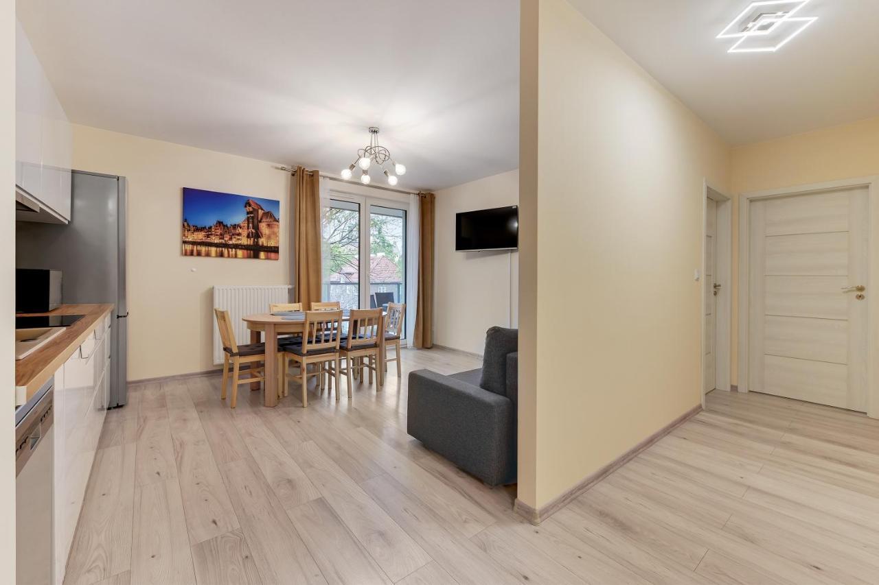 Gdansk Centrum - Apartament 3 - Pokojowy Z Duzym Tarasem Exteriér fotografie