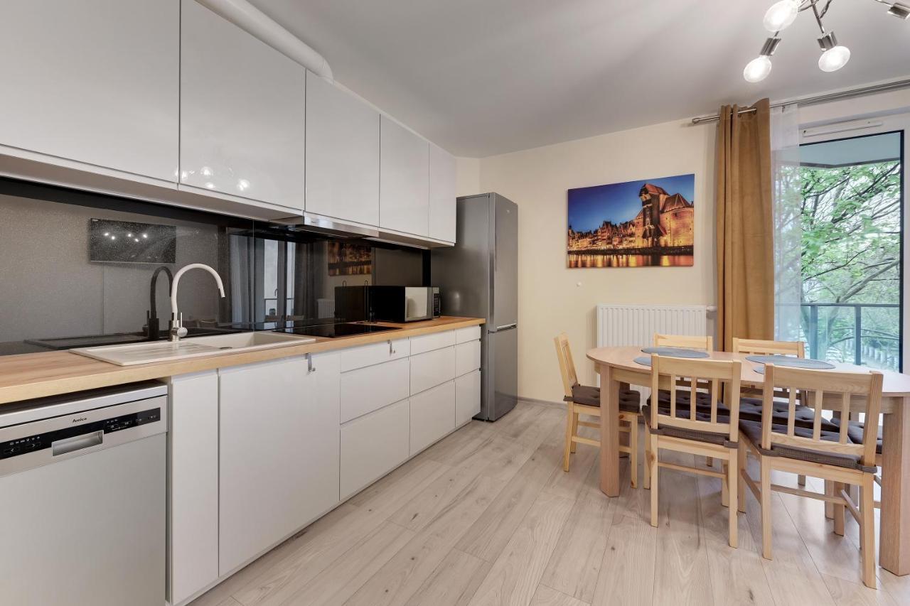 Gdansk Centrum - Apartament 3 - Pokojowy Z Duzym Tarasem Exteriér fotografie