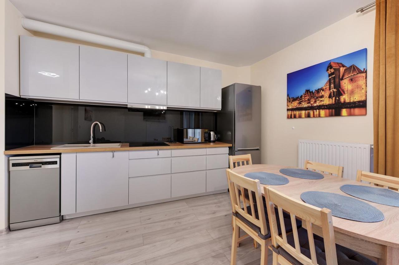 Gdansk Centrum - Apartament 3 - Pokojowy Z Duzym Tarasem Exteriér fotografie