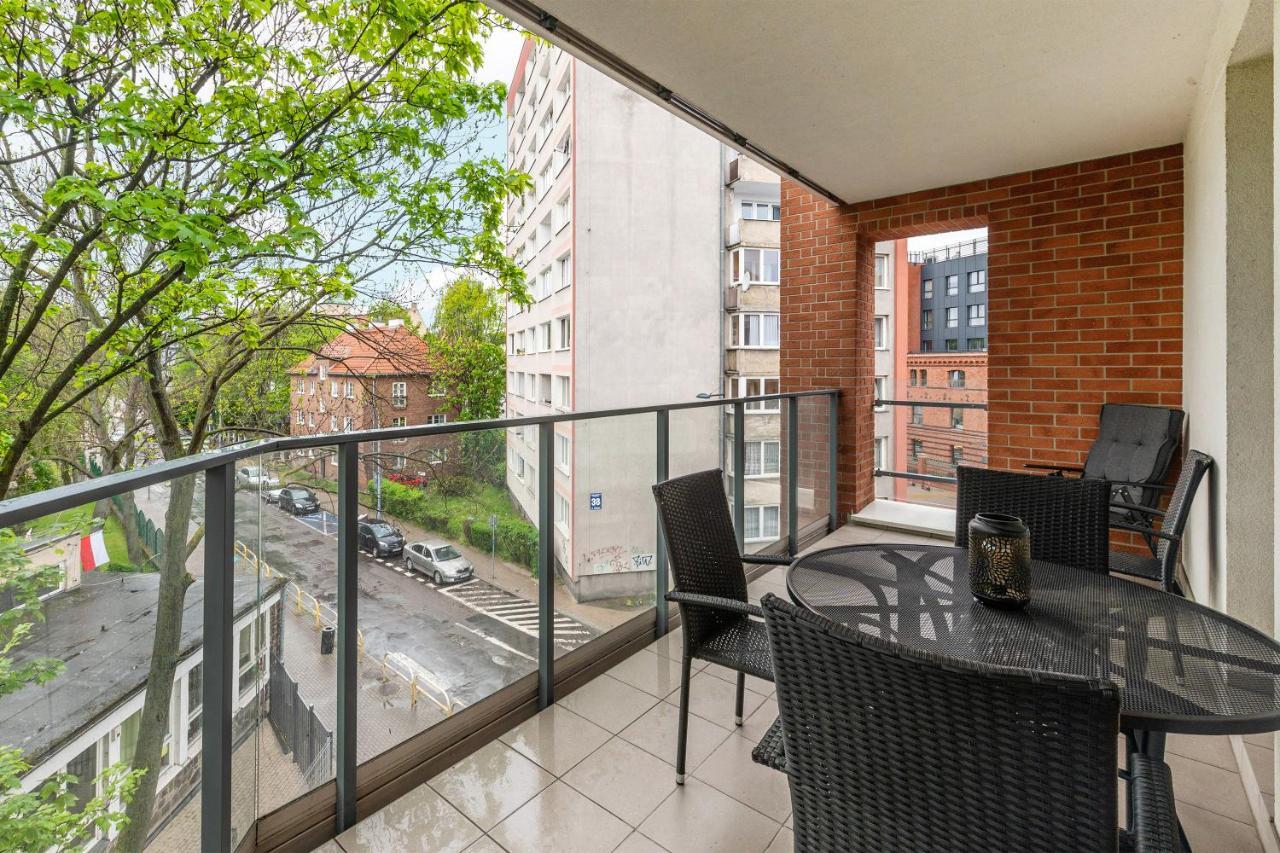 Gdansk Centrum - Apartament 3 - Pokojowy Z Duzym Tarasem Exteriér fotografie