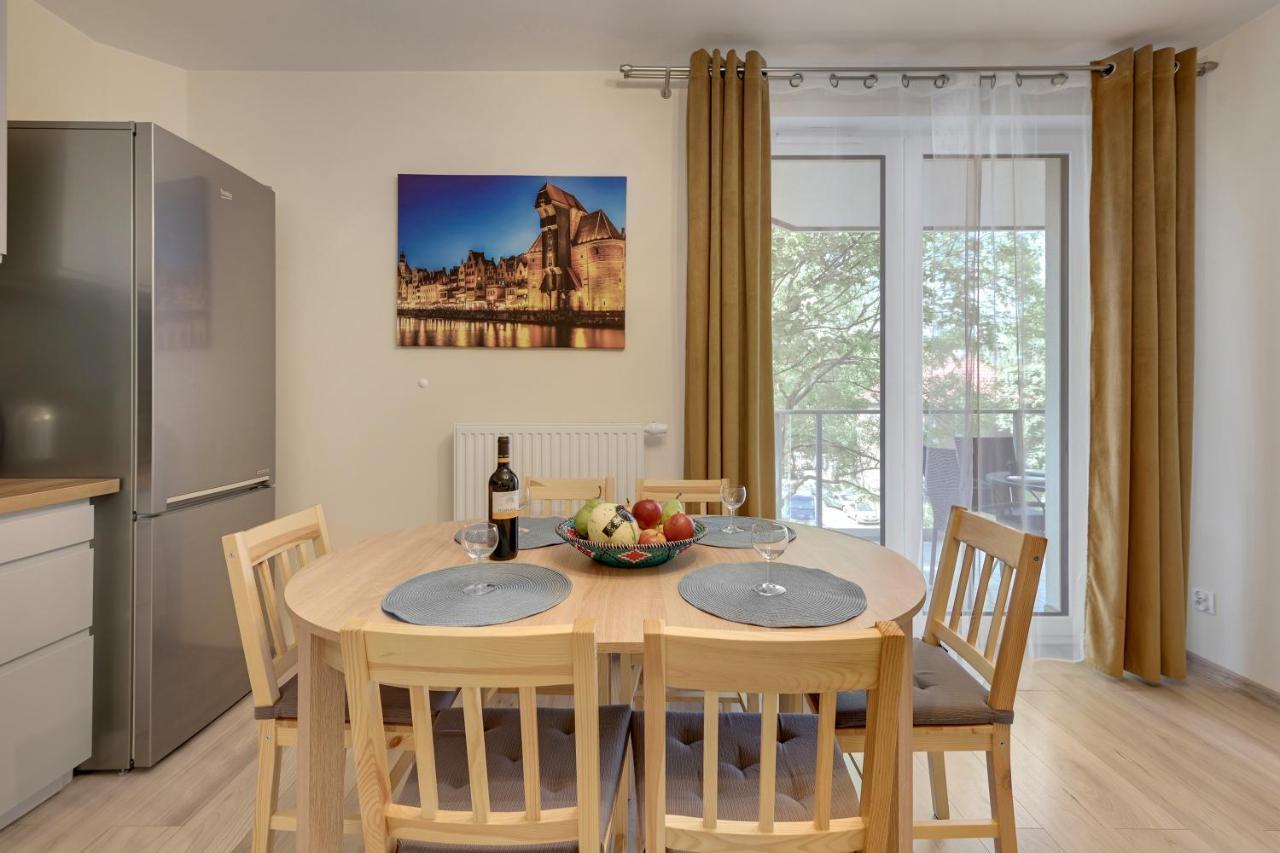 Gdansk Centrum - Apartament 3 - Pokojowy Z Duzym Tarasem Exteriér fotografie